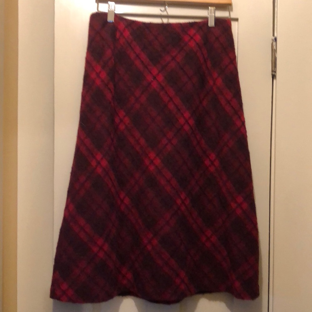 Eddie Bauer vintage wool skirt size 12